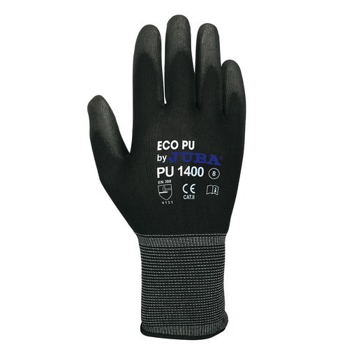 HPU1400 GUANTE ECO NEGRO 6 BOLSA