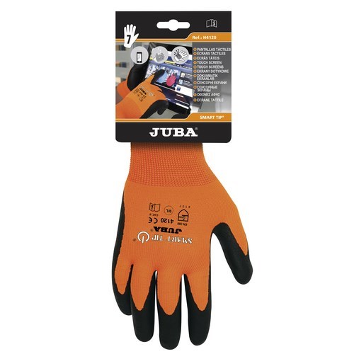 H4120  GUANTE NYLON NITRI FO 7
