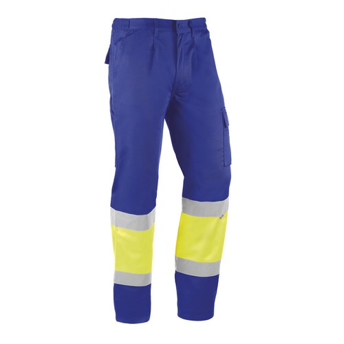 HV812 PANTALON AZULIN+BANDA S