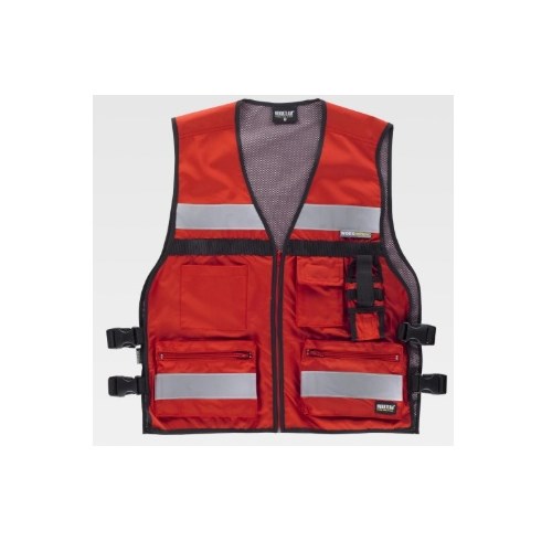 C3601 CHALECO ROJO T. UNICA