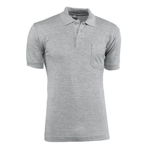 643 POLO GRIS T-S 100% ALG