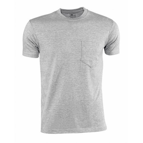 633 CAMISETA 100%ALG.GRIS T-S